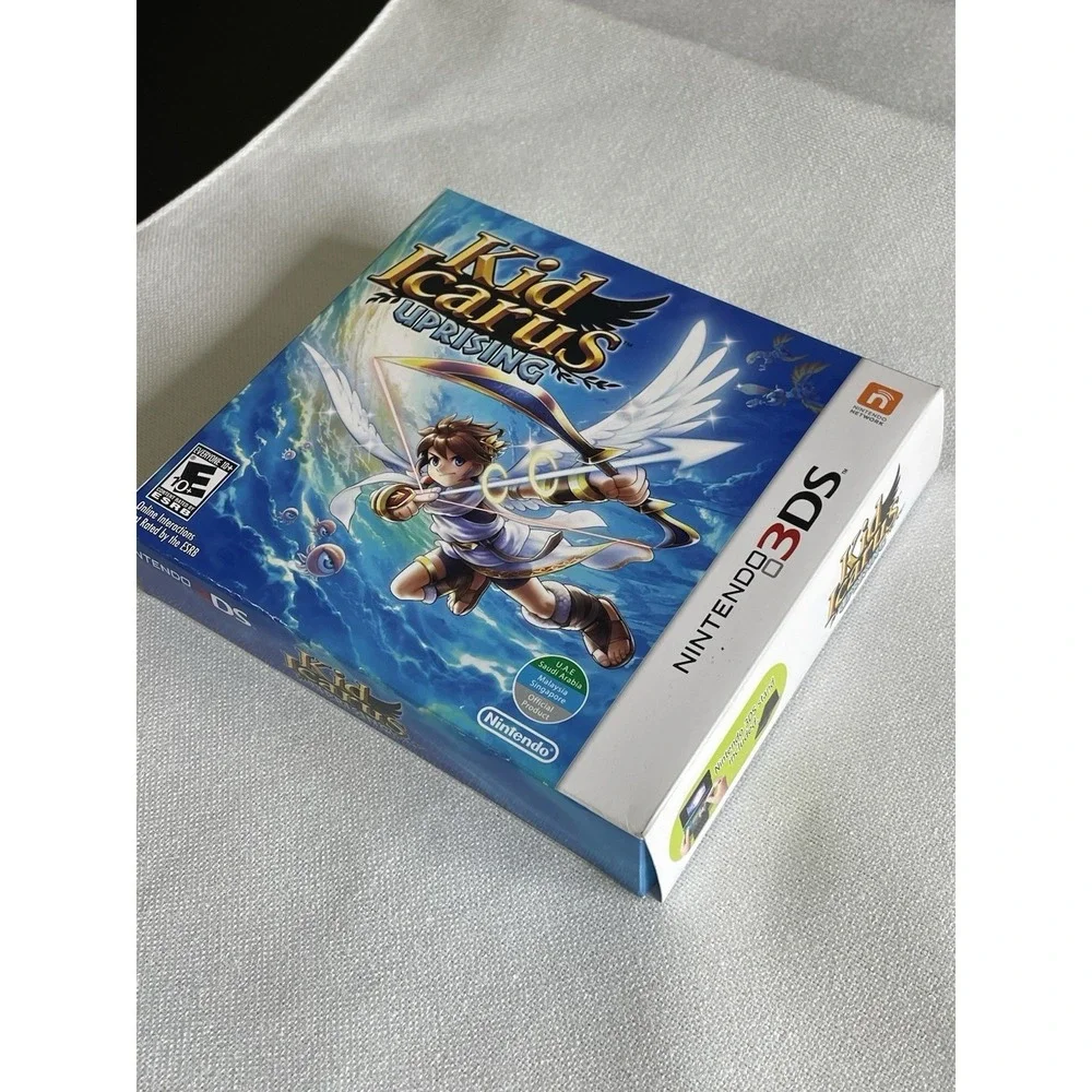 Kid Icarus: Uprising Nintendo 3DS Big Box Game Cartridge Manual No Stand 2012